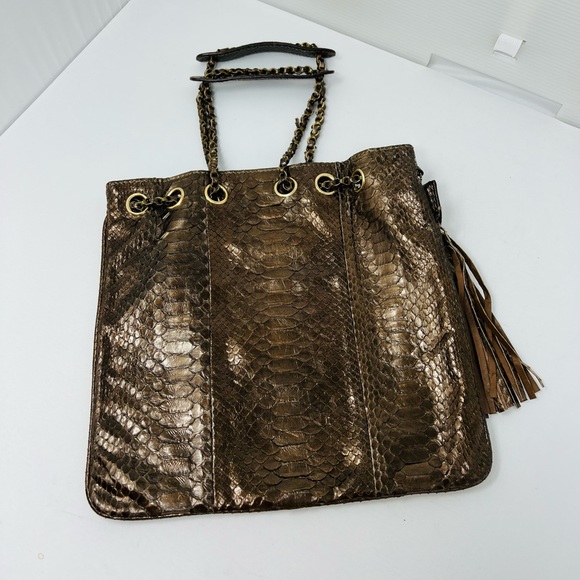 Devi Kroell Handbags - DEVI KROELL**Python Copper Bag**New!!! $4500